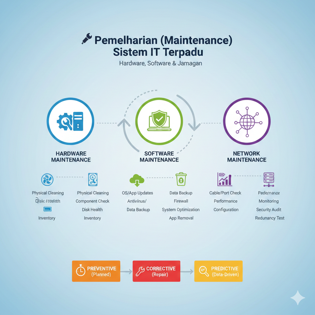 Maintenance Kontrak Hardware, Software dan Jaringan